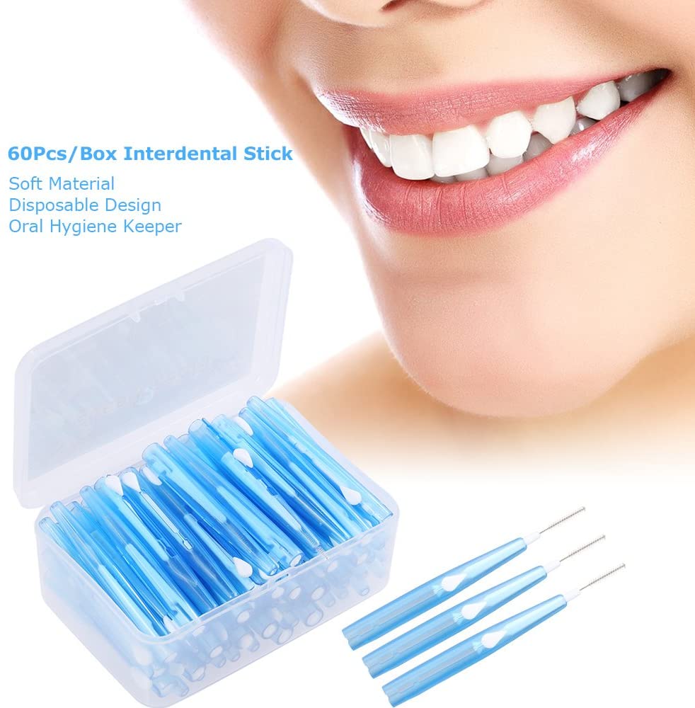60Pcs X 1.7 mm Interdental Brushes Health Care Tooth - Image 6