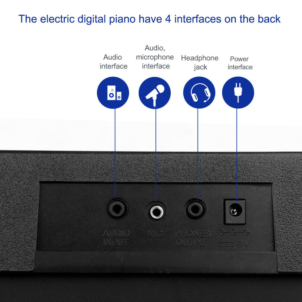 61 Key Electronic Piano Keyboard Piano - Image 9