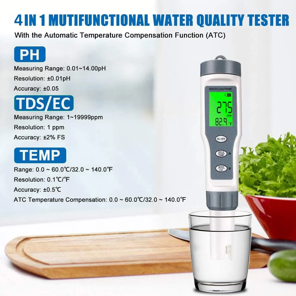 Digital pH Meter - TDS Tester - Image 5