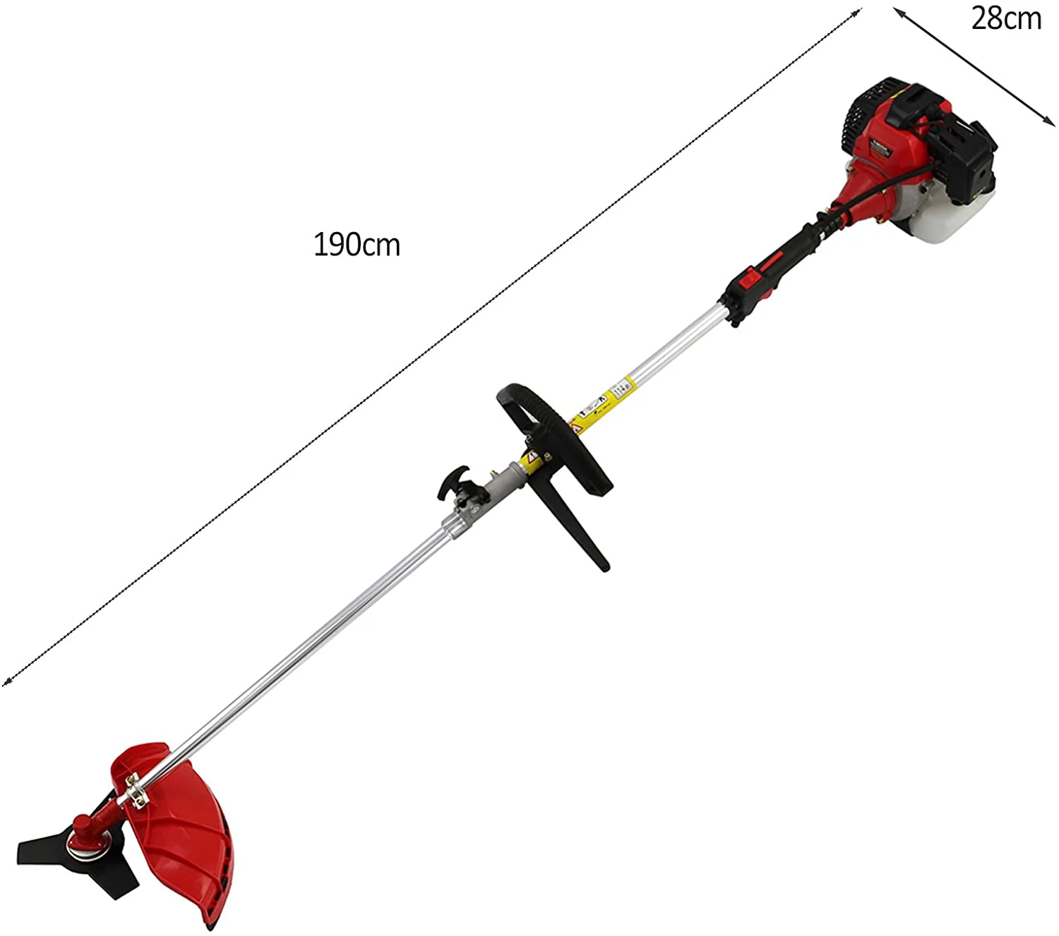 62Cc Brush Weed Cutter Hedge Trimmer 4 In 1 - Image 3