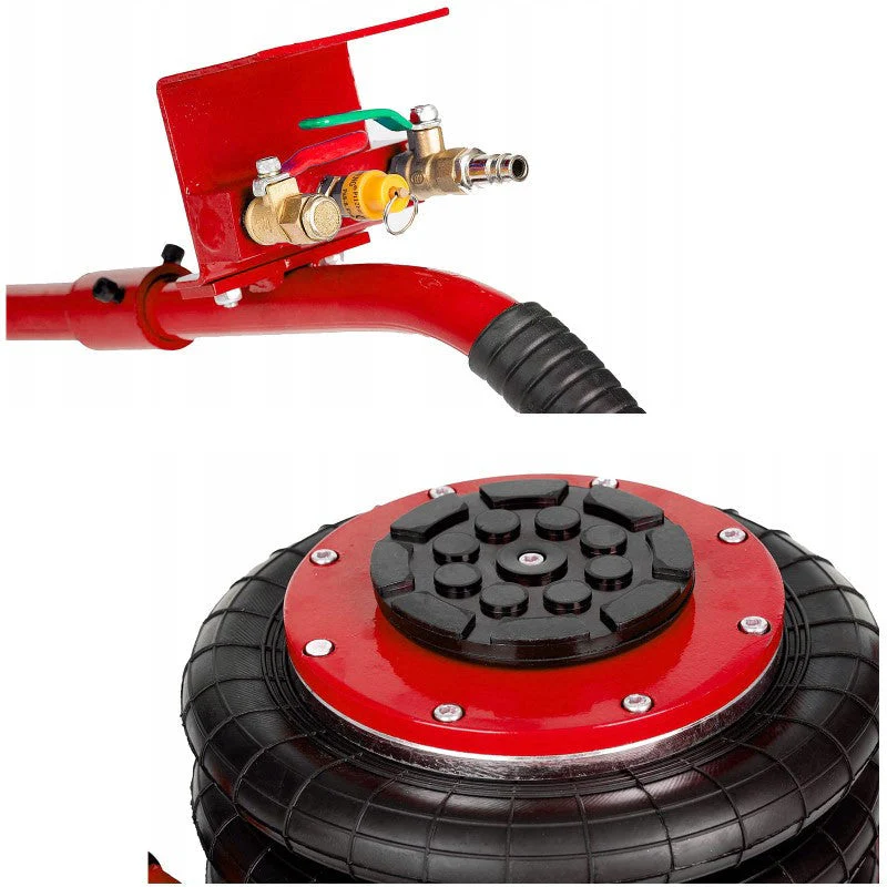 6600 LBS Triple Bag Air Lift Jack Pneumatic Vehicle Car Lifting Compressed Tool - Image 3