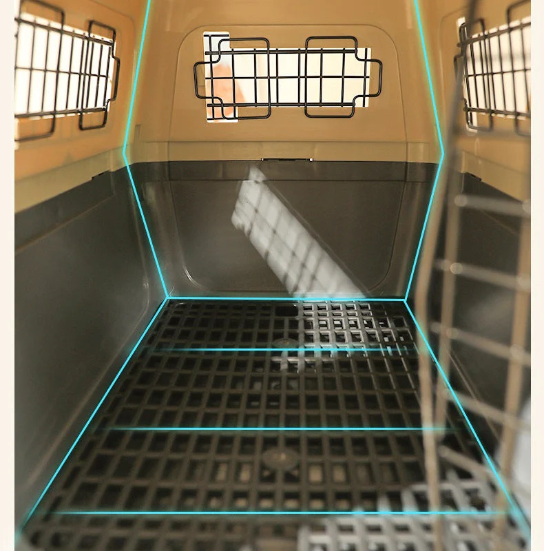 67CM Plastic Airline Travel Cage/Carrier/Crate - Image 4