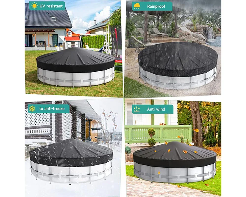 6FT Round Swimming Pool Cover - Image 6