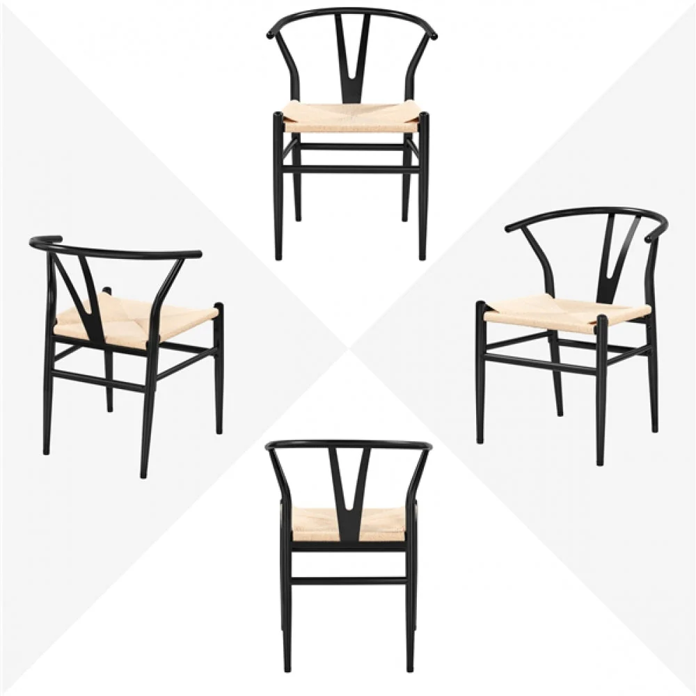 6pcs Weave Dining Chairs - Image 6
