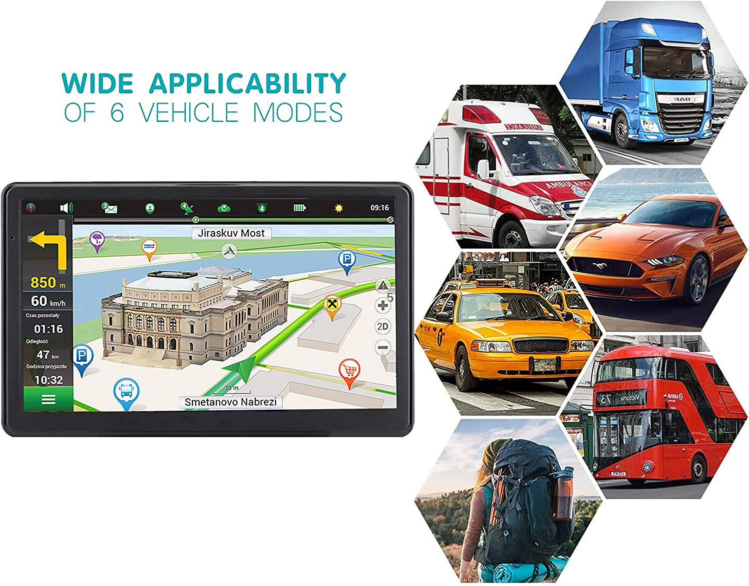 7" Car GPS Navigation - Image 5