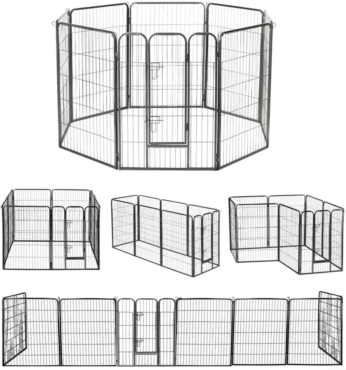 8 Panel Pet Playpen 100cm - Image 4
