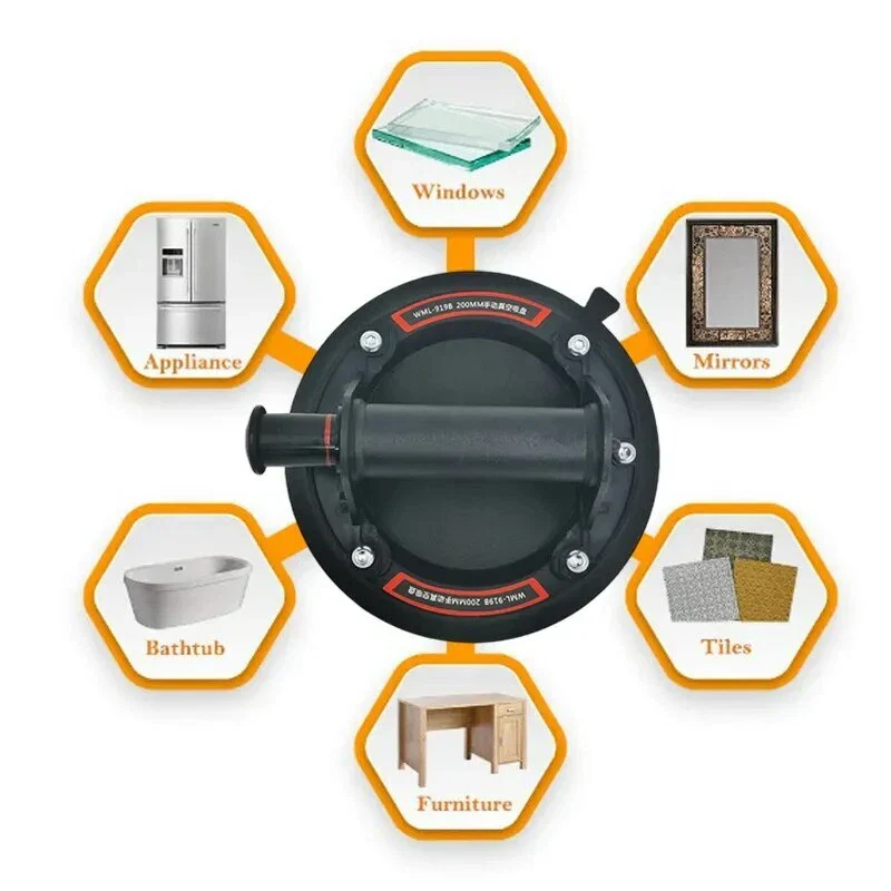8inch Vacuum Suction Cup 200kg Bearing Capacity - Image 14