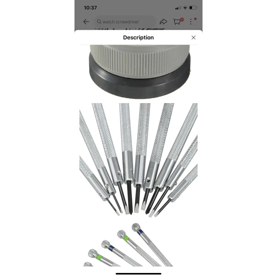 9 Piece Precision Screwdriver Set - Image 7