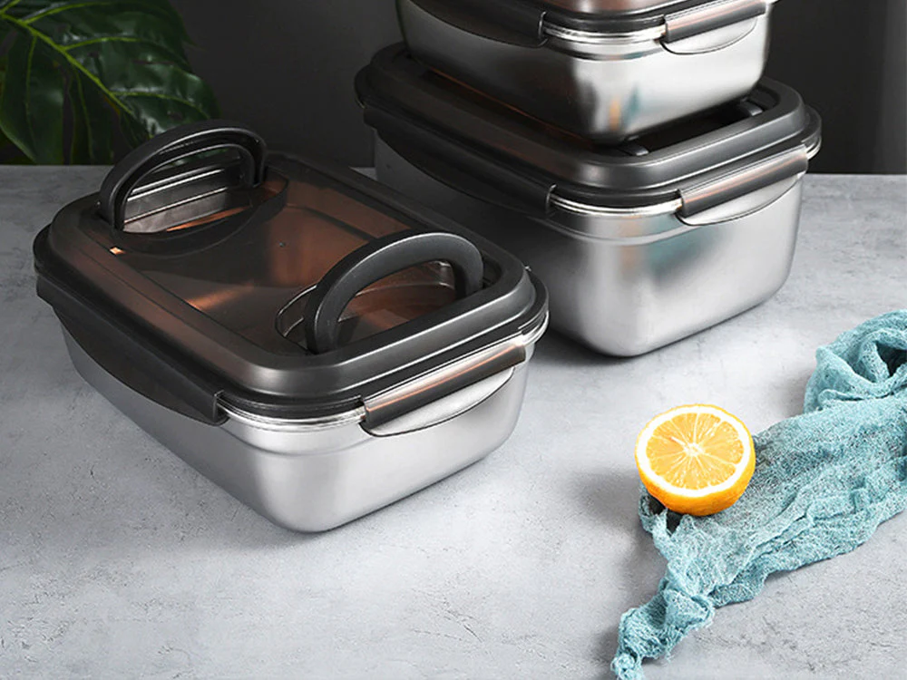 9500ml 304 Stainless Steel Food Storage Container - Image 4