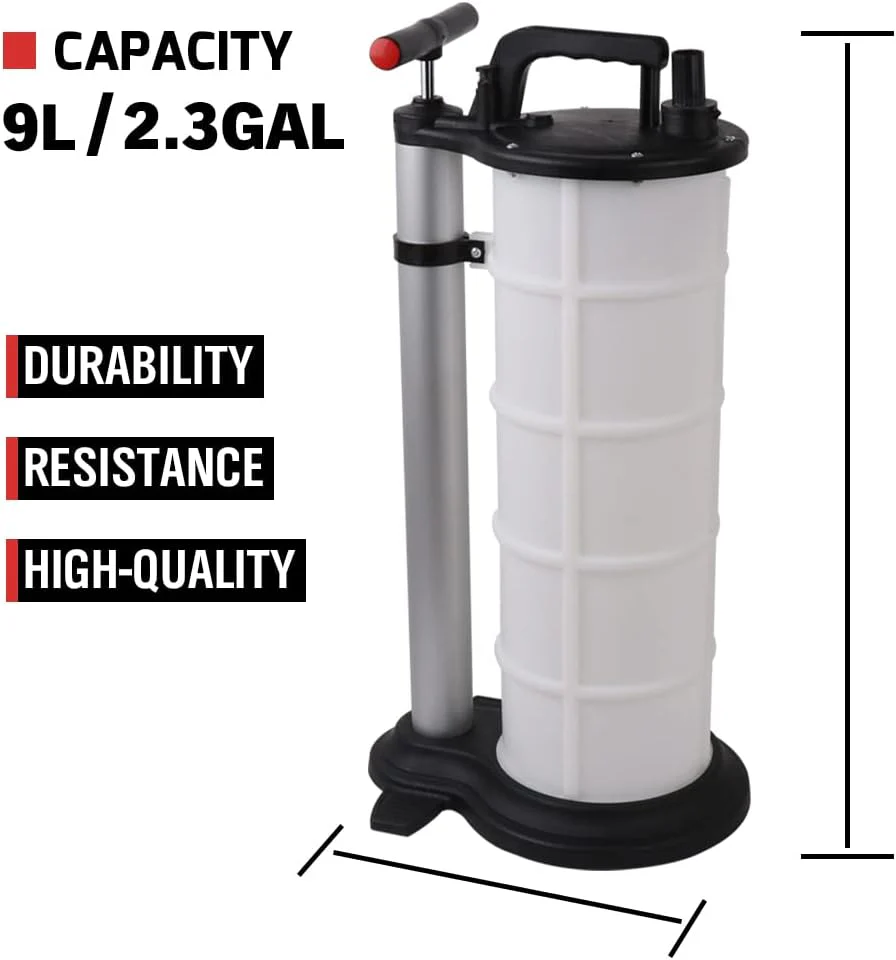9L Manual Waste Oil Fluid Extractor Pump Fuel Car Boat Transfer - Image 6