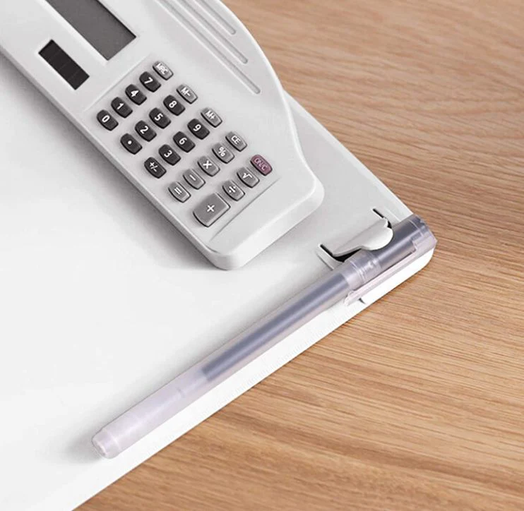 A4 Multifunctional File Folders with Calculator - Image 3