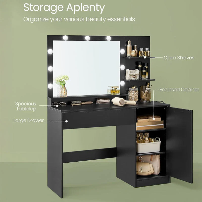 Dressing Table with Mirror - Image 6