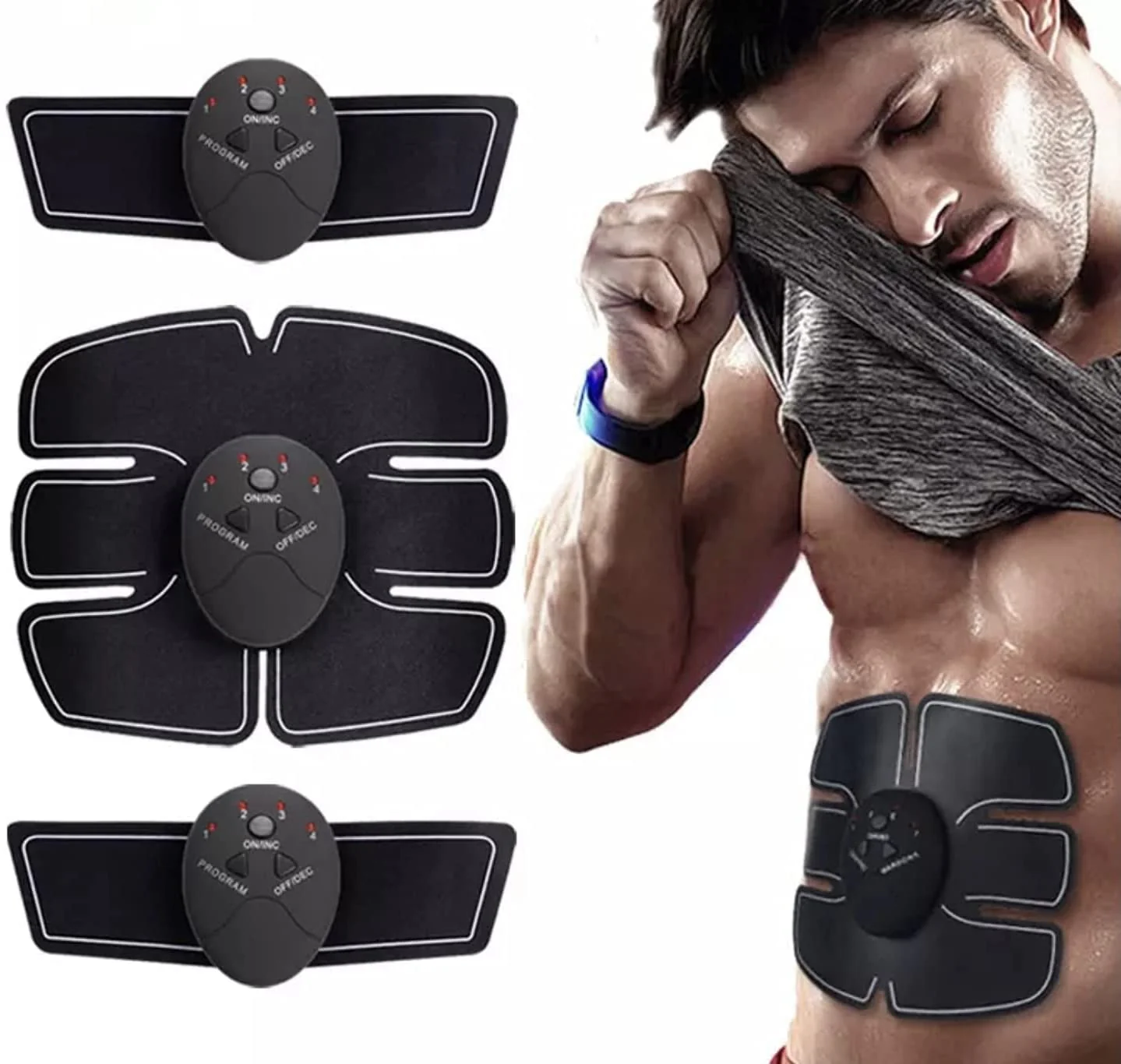 Abdominal Machine Electric Muscle Stimulator ABS Ems Trainer Fitness Weight - Image 5