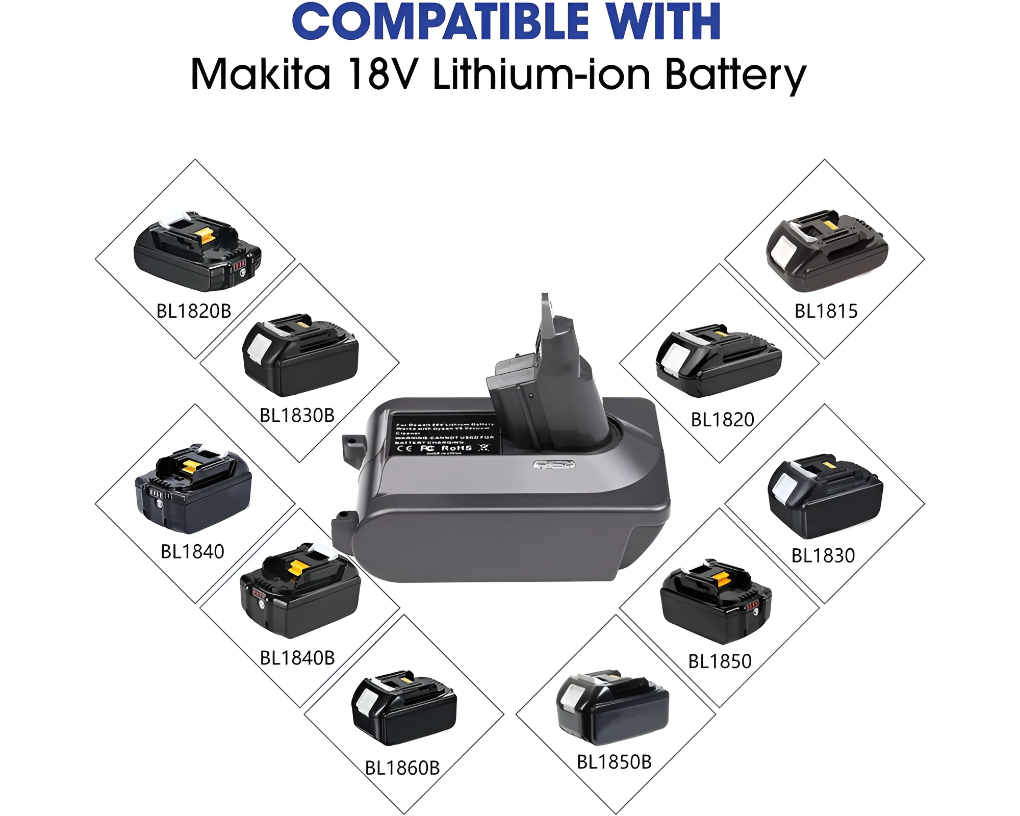 Adapter for Dyson V6 Battery - Image 5