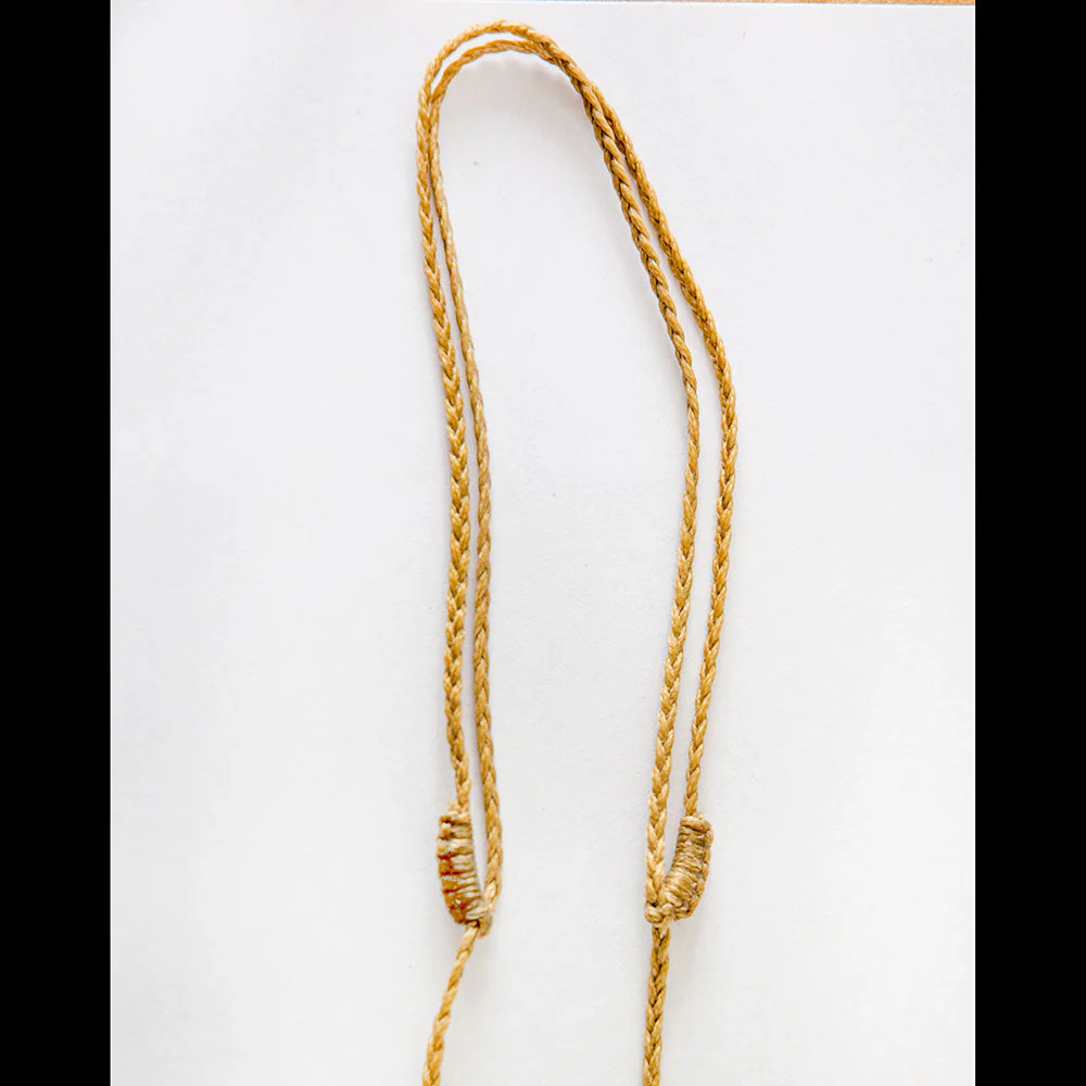 Adjustable Bound Plaited Cords - C6 Natural/Tan - Image 2