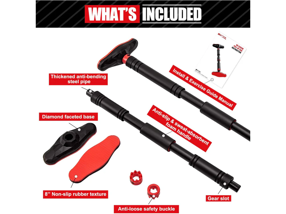 Adjustable Chin Up Pull Up Bar - Image 8