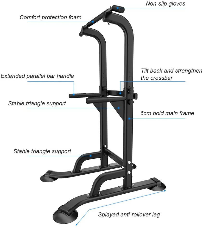 Adjustable Chin Up Pull Up Chin Up Station Workout - Image 8
