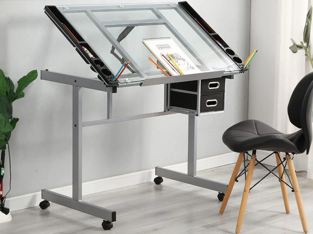 Adjustable Drafting table Drawing Craft Table - Image 5