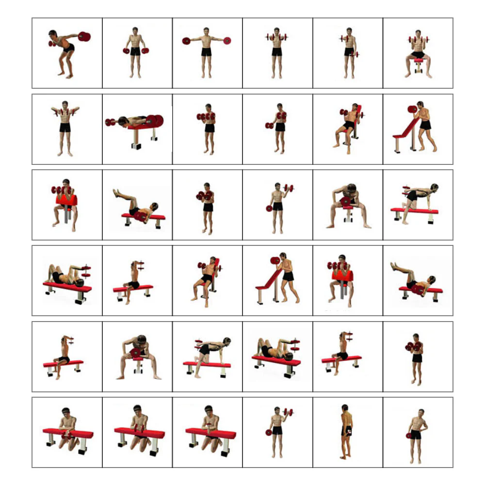 Adjustable Dumbbells 2X15kg Dumbbell - Image 5