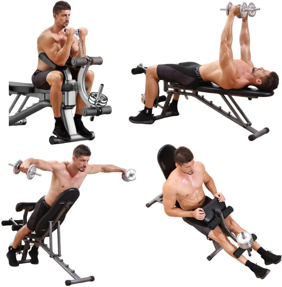 Adjustable FID Sit Up & Weight Bench - Image 12