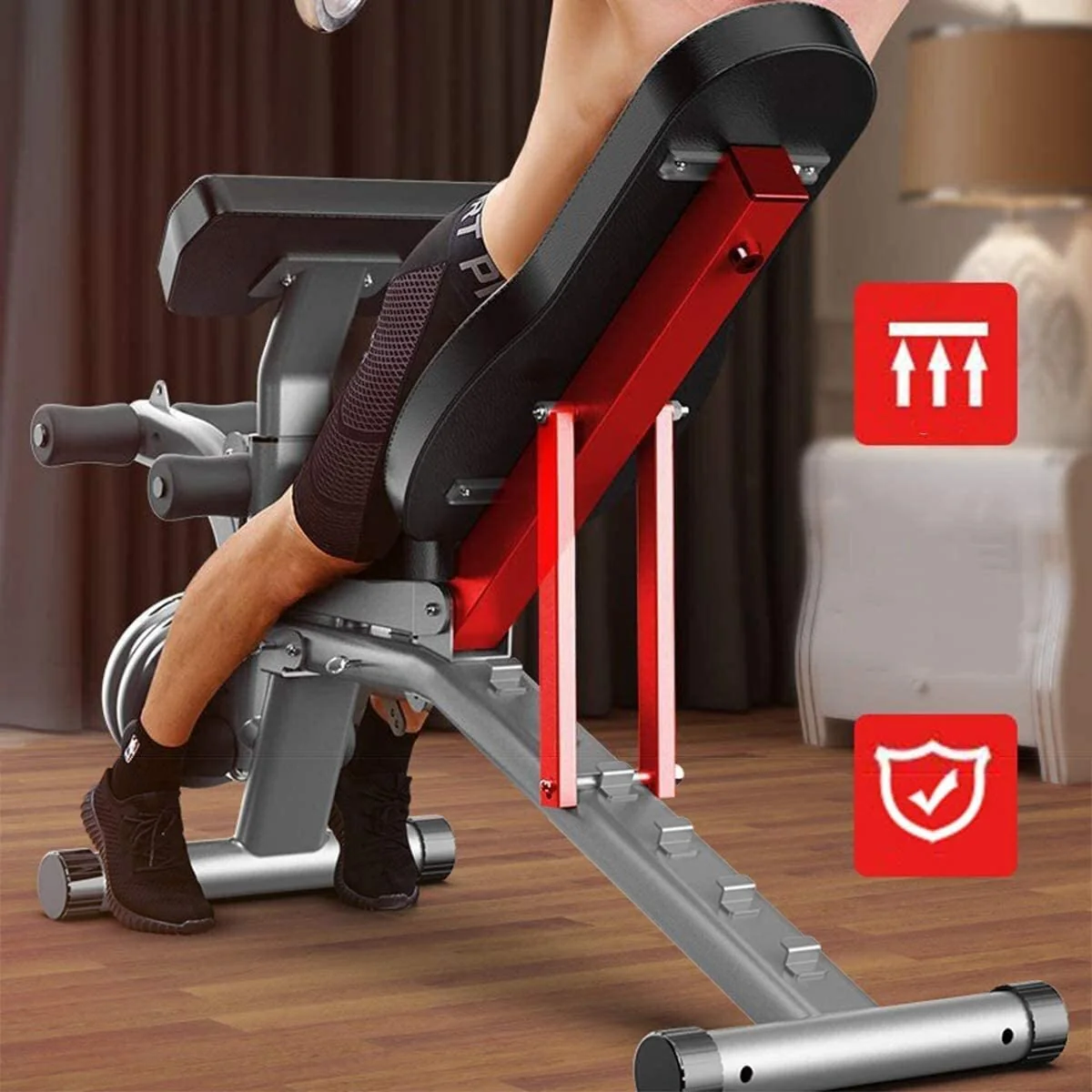 Adjustable FID Sit Up & Weight Bench - Image 7