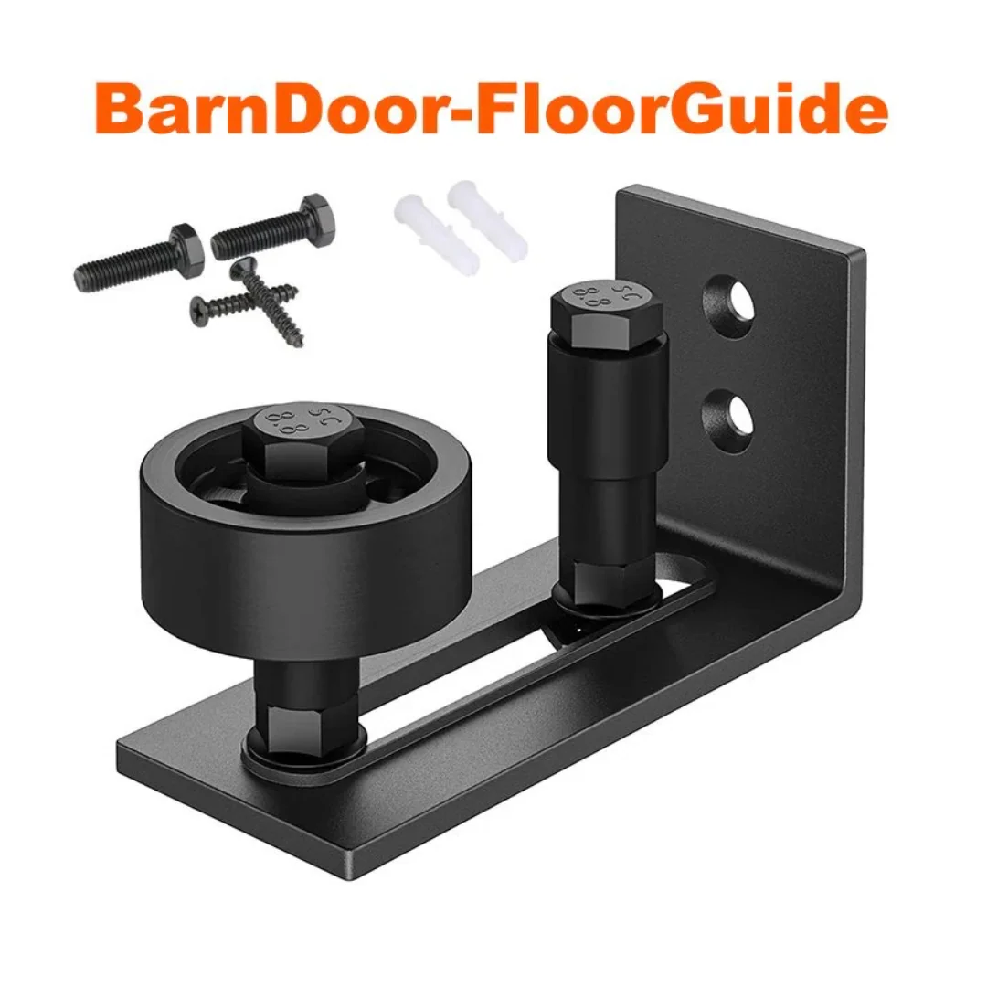 Adjustable Sliding Barn Door Floor Guide Roller - Image 8