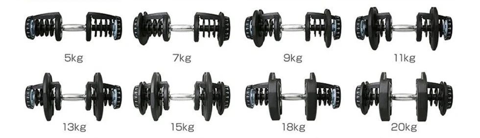 Adjustable Weights Dumbbell Set 40Kg Pair - Image 10