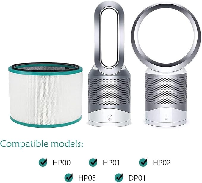 Air Purifier Filter Compatible With Replacement For Dyson HP00 HP01 HP02 HP03 DP01 DP03 - Image 5