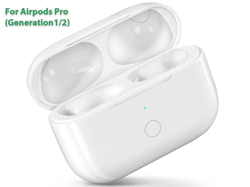 Airpod Pro Charging Case Replacement Wireless Charging Case for Airpods Pro 1 / Pro 2 - Image 3