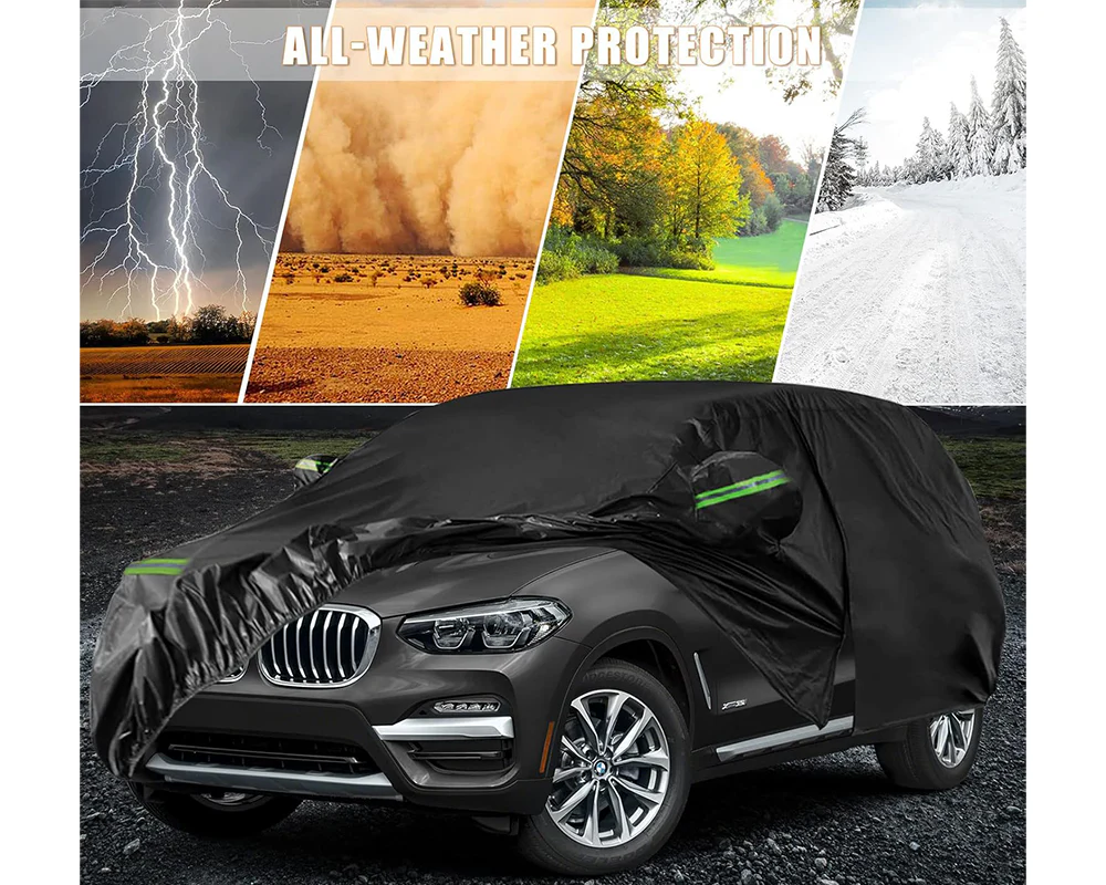 All Weather Heavy Duty Car Cover for SUV 5.1M - Image 4