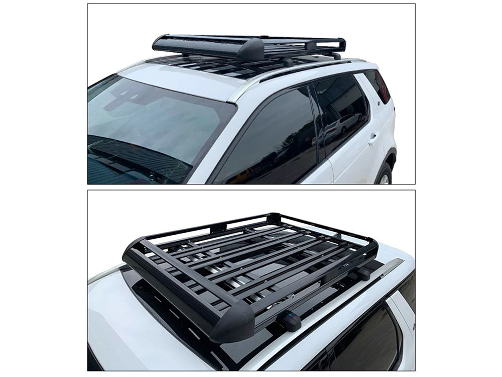 Aluminium Roof Rack Basket Tray Luggage Cargo Carrier 160*112cm - Image 3