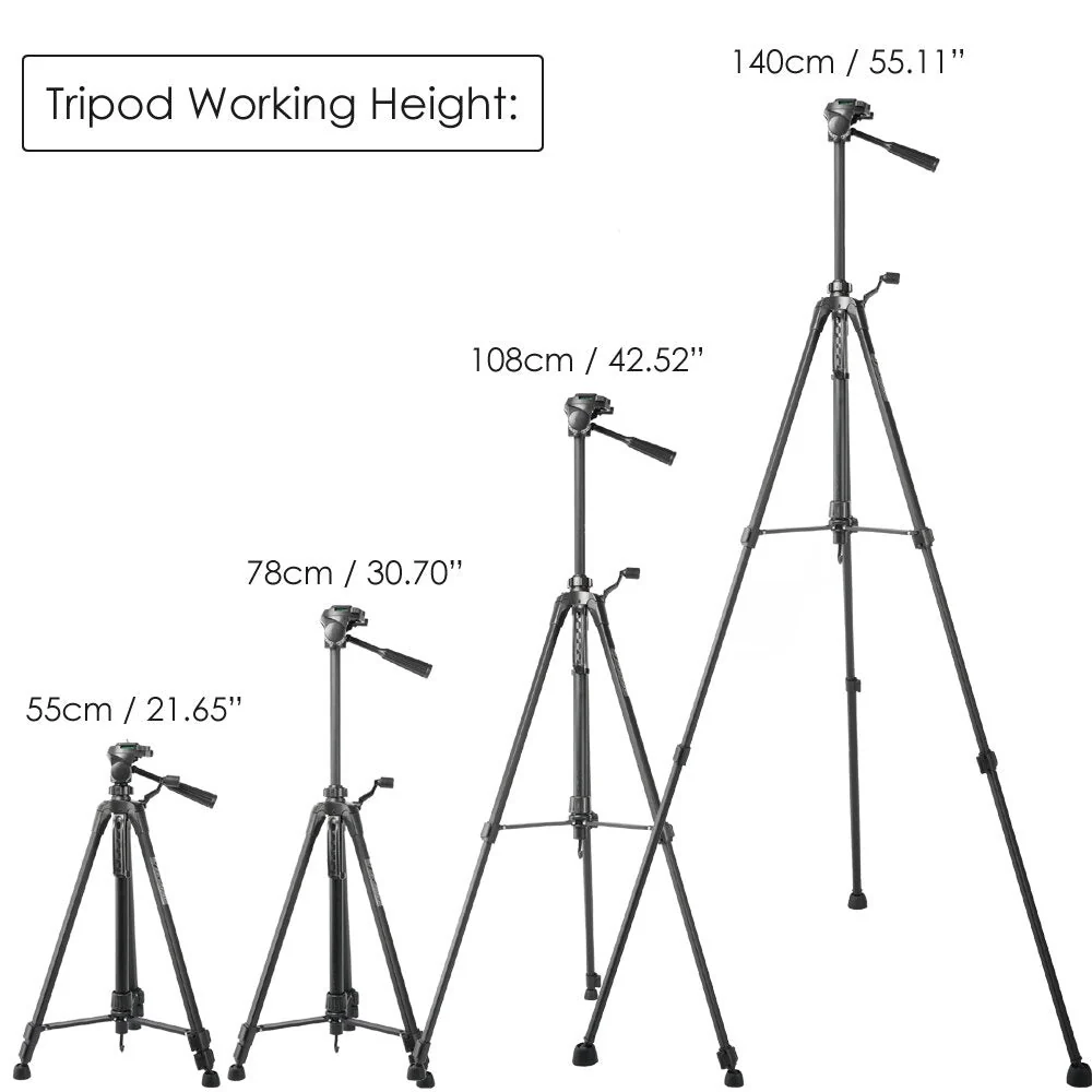 Aluminum Camera Tripod - Image 9
