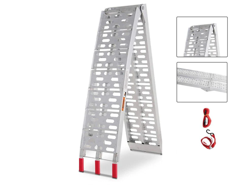 Aluminum Folding Ramp ATV Mower Loading Ramp - Image 4