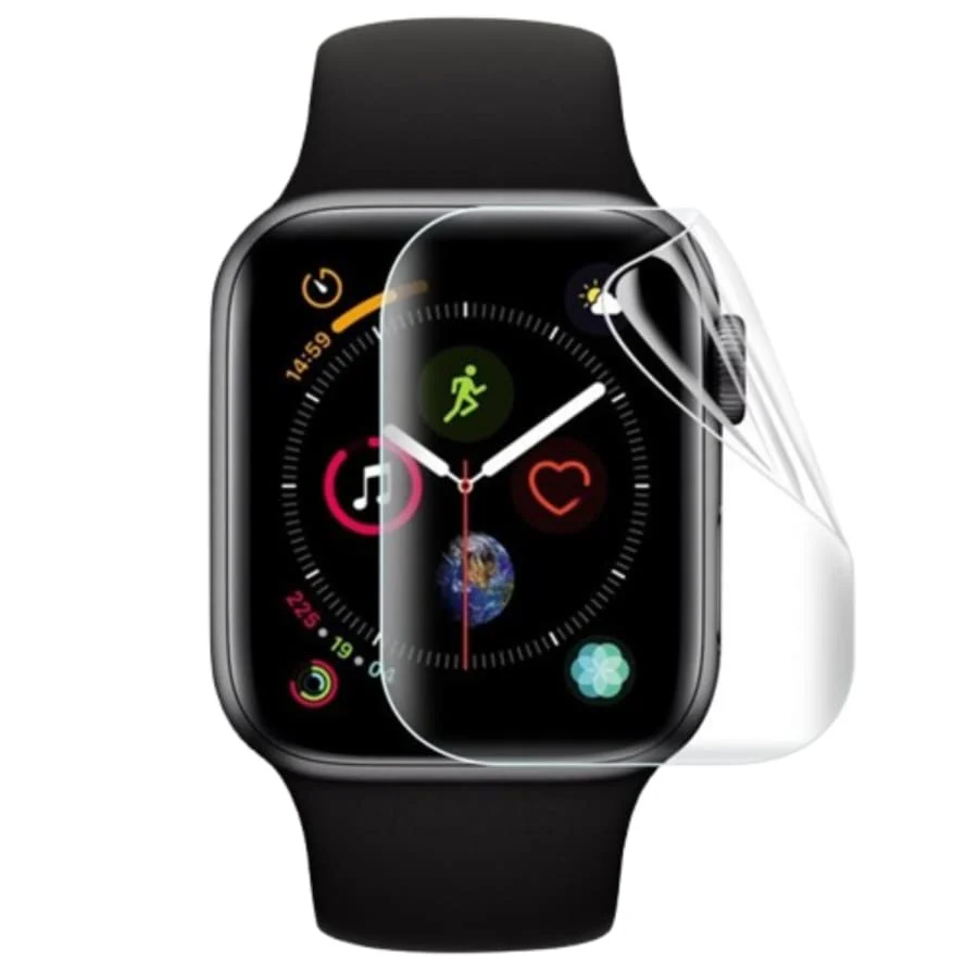 Hydrogel Screen Protector for Apple Watch SE (2nd generation) (44mm) (Pack of 6) - Image 2