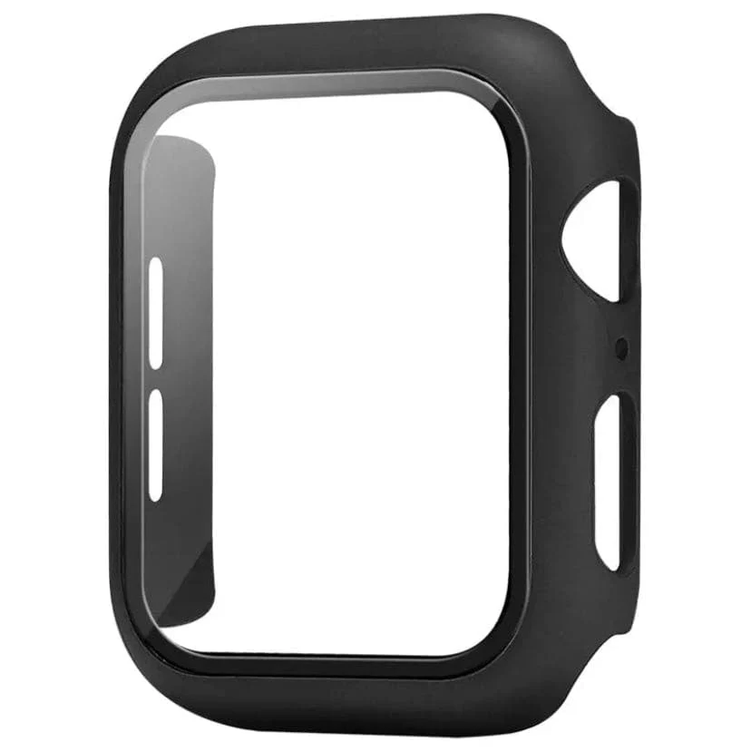 Protective Case for Apple Watch Series 7 (45mm) (Black) - Image 2