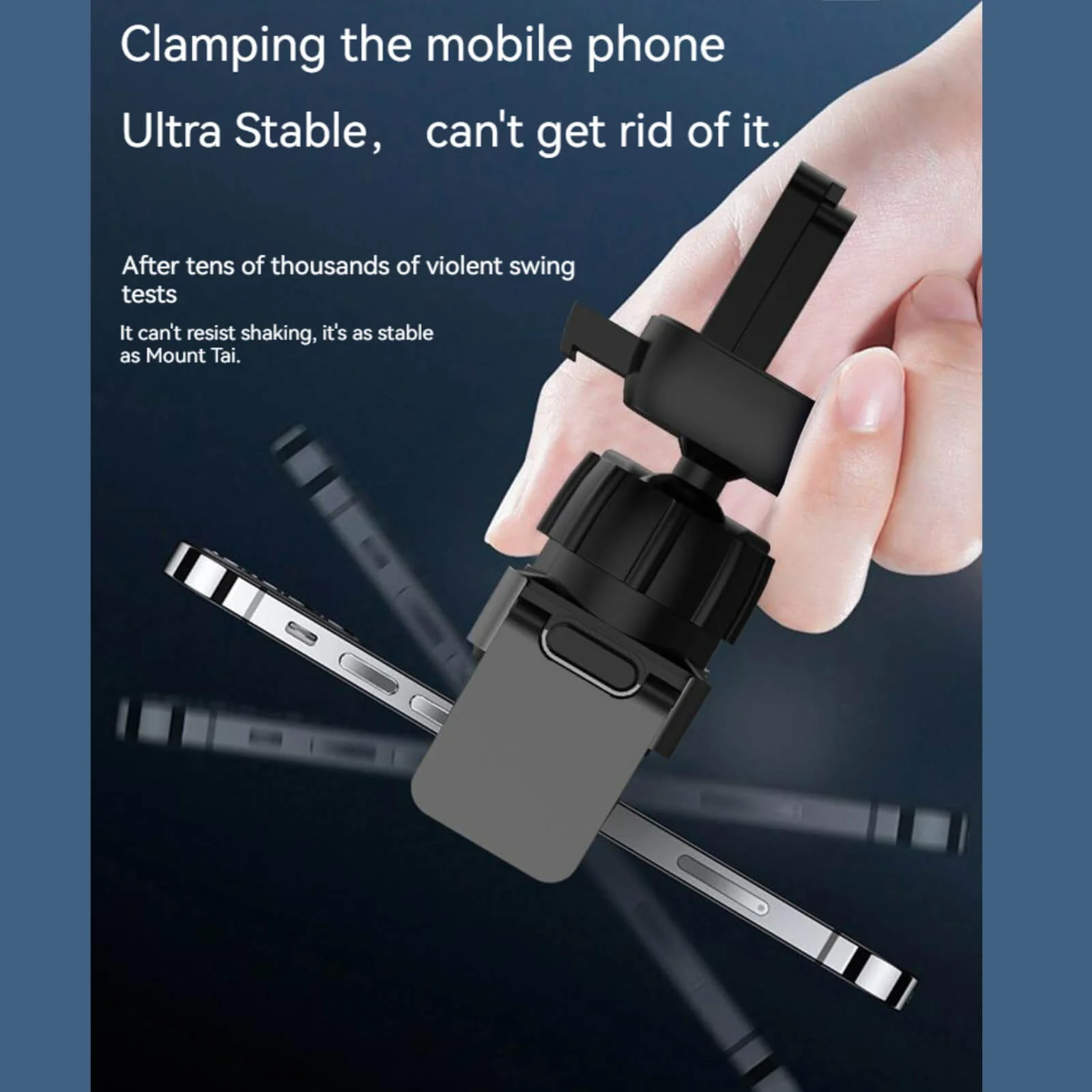 Automatic Clamping Car Phone Holder | Car Phone Mount - Image 10