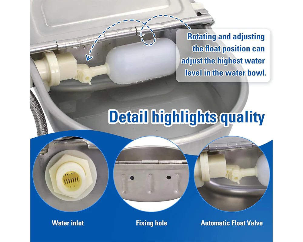 Automatic Drinking Bowl Water Trough Bowl - Image 6