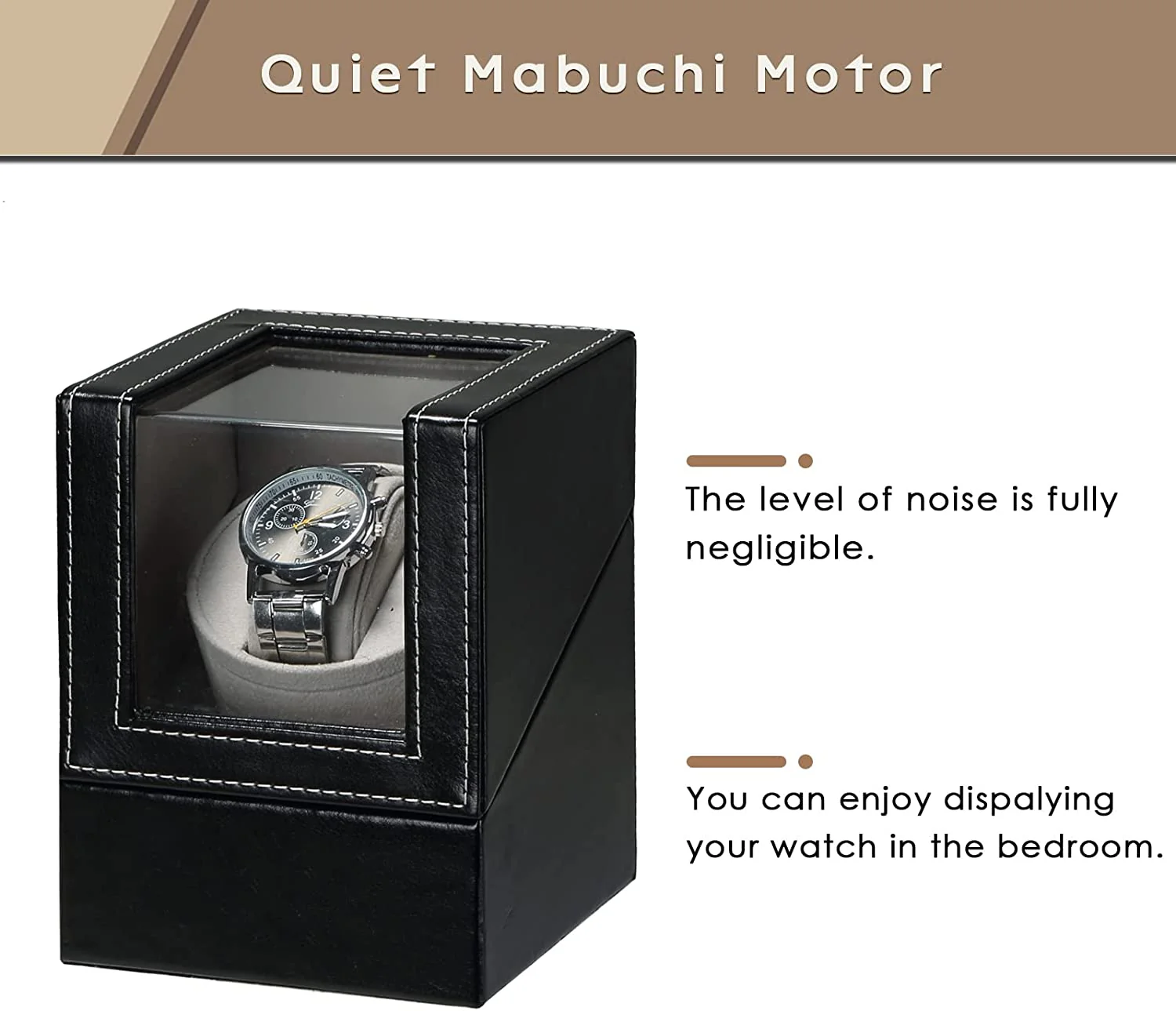 Automatic Watch Winder and Storage Box - Image 7