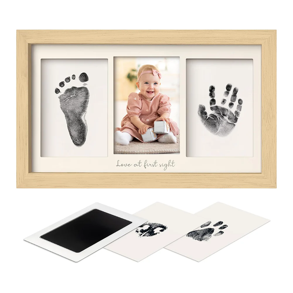 Baby Foot Print With Frame