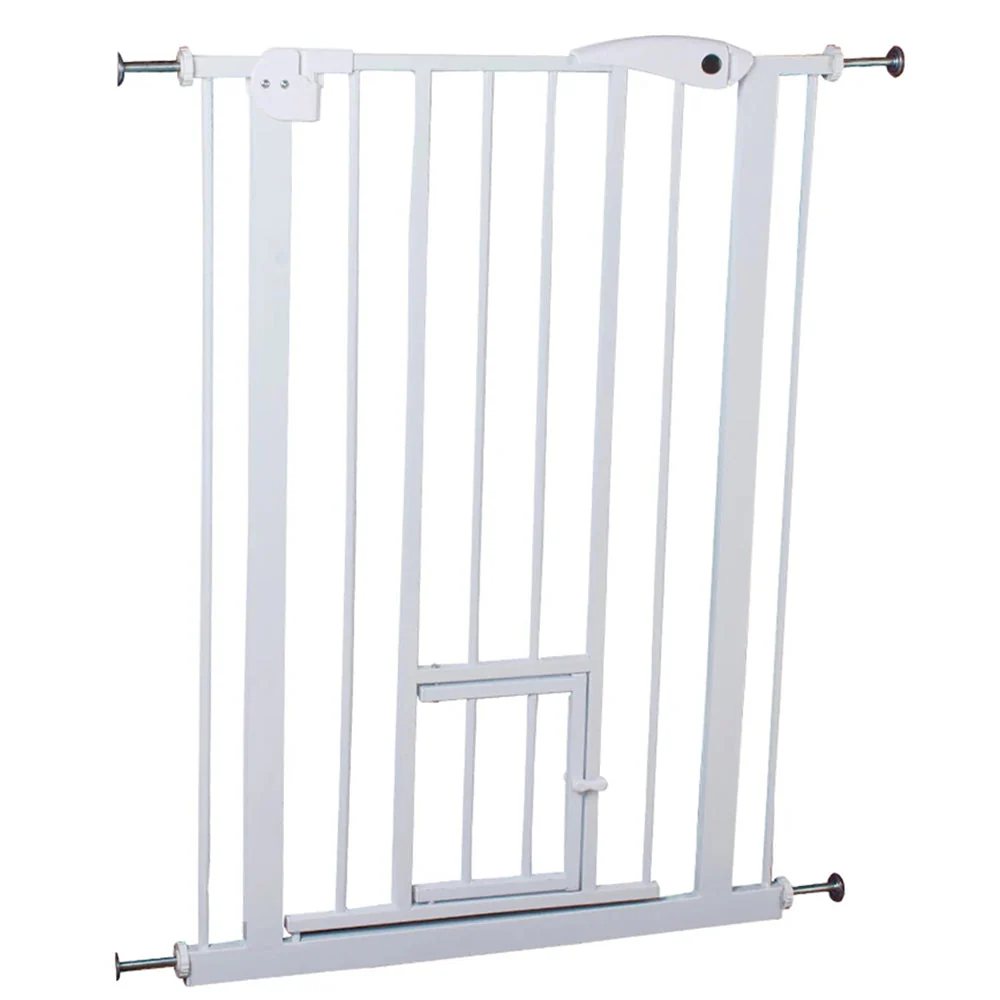Wide Safety Gate with Pet Access Door