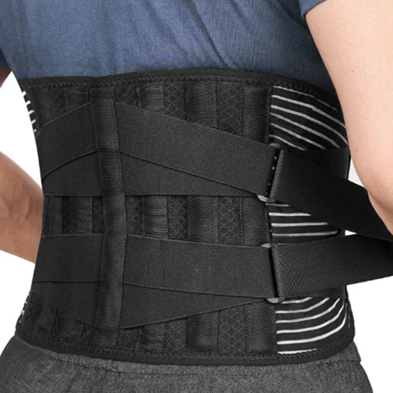 Back Braces for Lower Back Pain Relief with 6 Stays Breathable Back Support Belt - Image 3