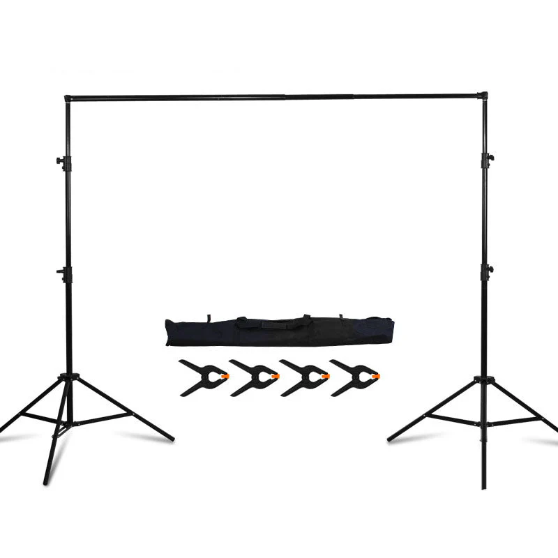 Backdrop Stand 2x3m Photo Video Studio Adjustable Parties Wedding Photography