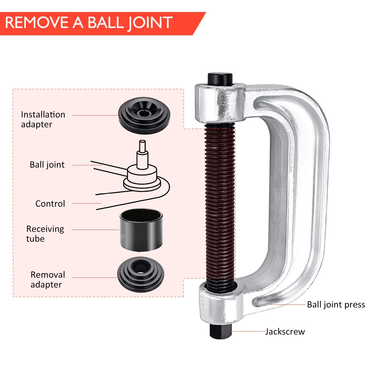 Ball Joint Auto Repair Tool - Image 7