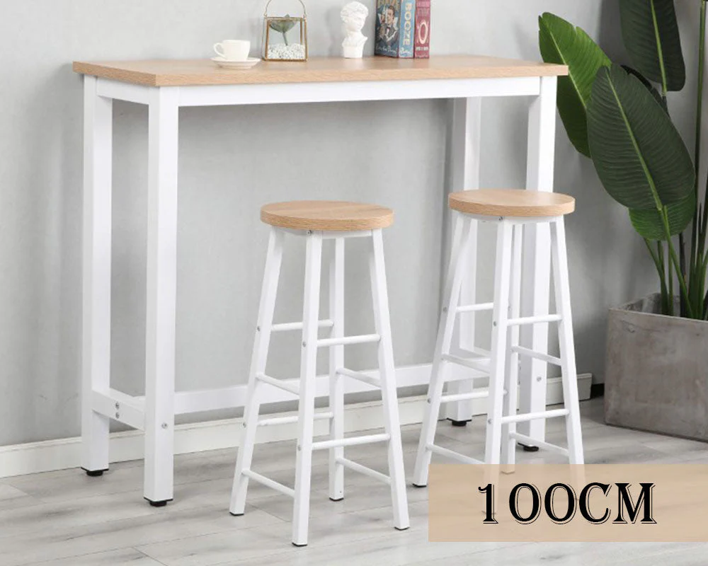 Bar Table Set with Bar Stools - Image 6