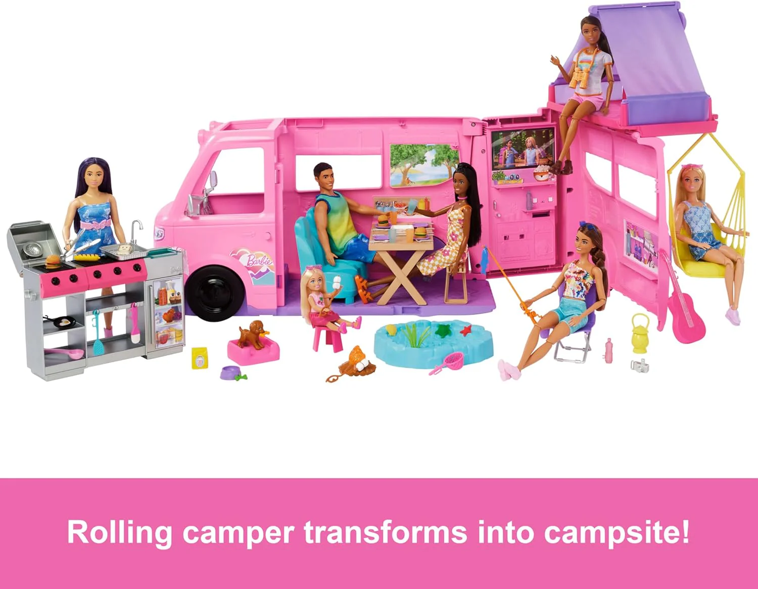 Barbie Dream Camper Playset- New Release 2025 - Image 3