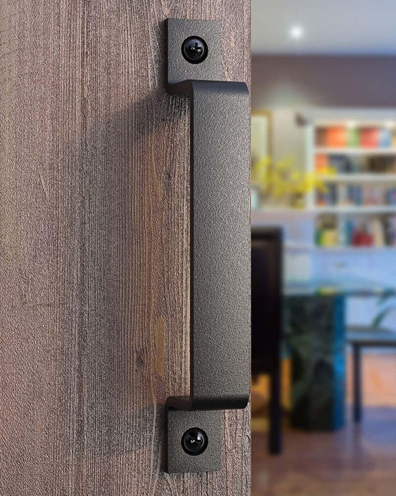 Barn Door Handle 8 Inch Solid Steel Gate Handle - Image 6