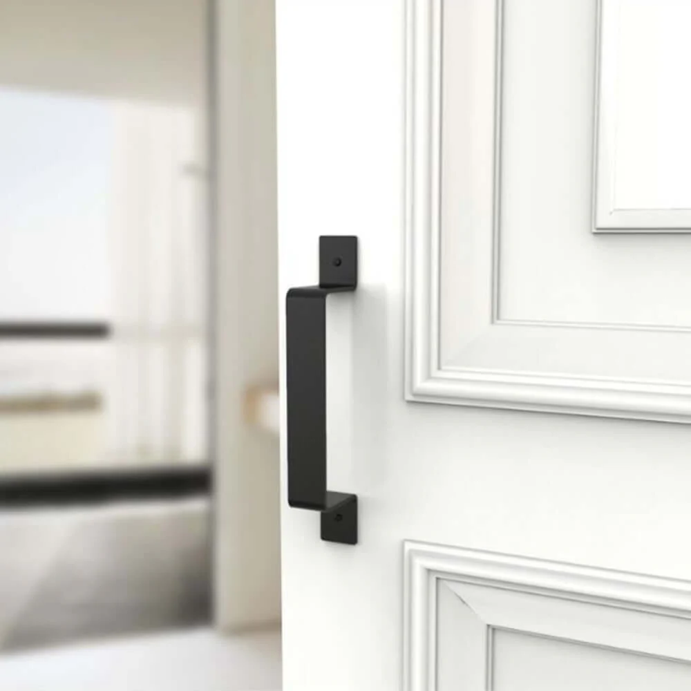 Barn Door Handle 8 Inch Solid Steel Gate Handle - Image 8