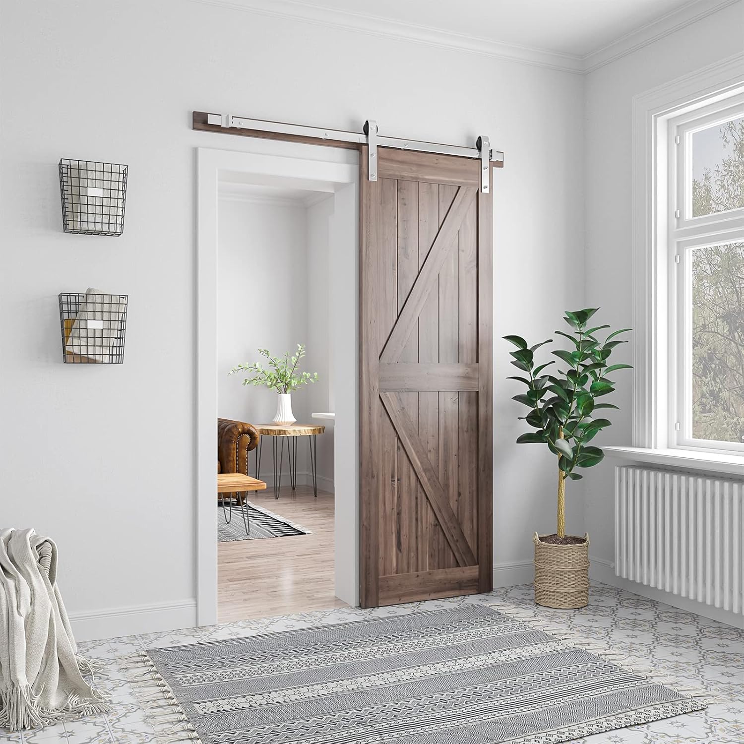 Barn door Hardware 1.5M Single Door - Image 5