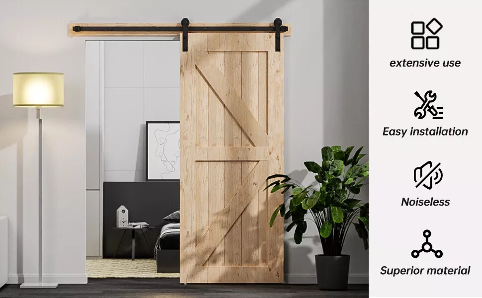 Barn Door Hardware 1.83m - Image 7