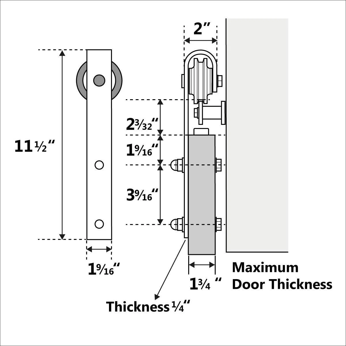Barn Door Hardware - Image 10